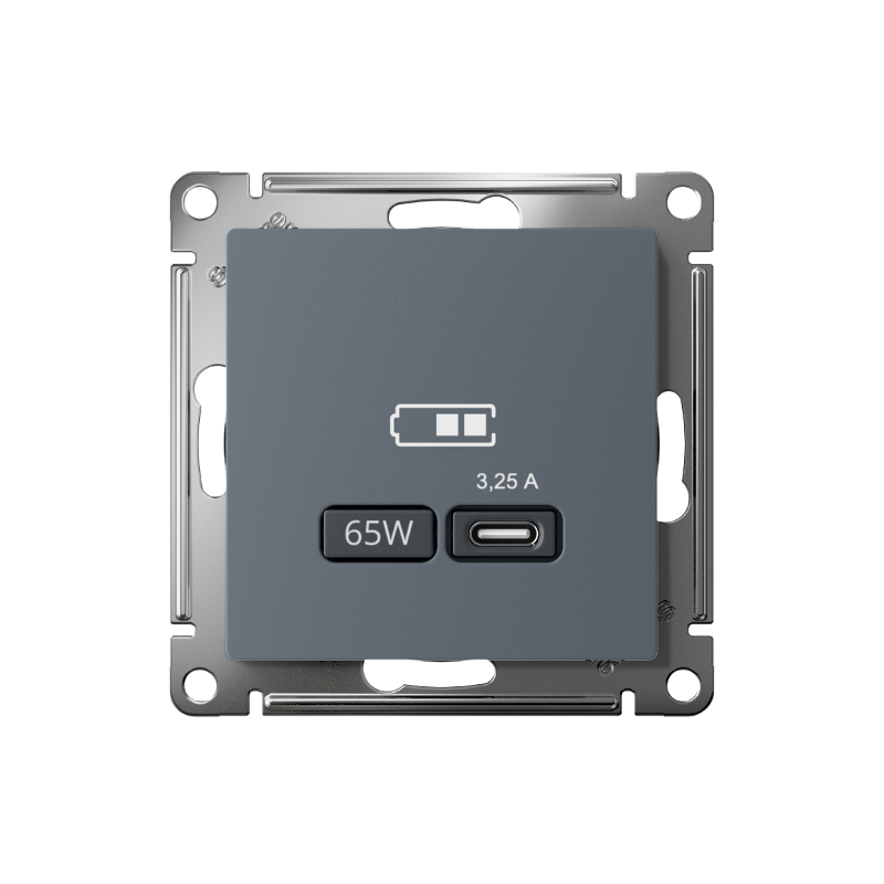 AtlasDesign Грифель USB Розетка тип-C 65W высокоскоростной заряд QC PD | ATN000727 | SE — миниатюра 2