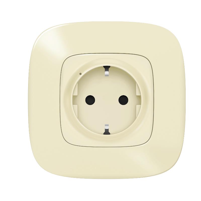 Розетка умная с/з Valena Allure 16А 230В сл. кость Netatmo — миниатюра 5