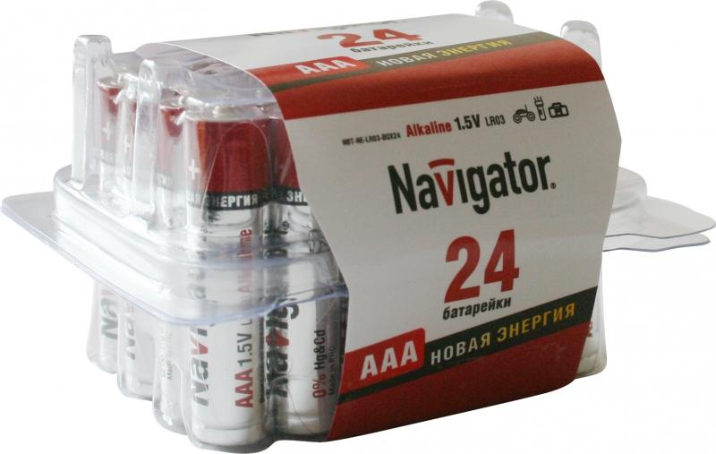 Элемент питания NBT-NE-LR03-BOX24 | 94787 | Navigator — миниатюра 2
