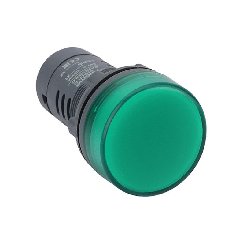 Сигнальная лампа SB7 моноблочная 22мм зеленая LED 230В АС | SB7EV03MP | SE — Systeme Electric