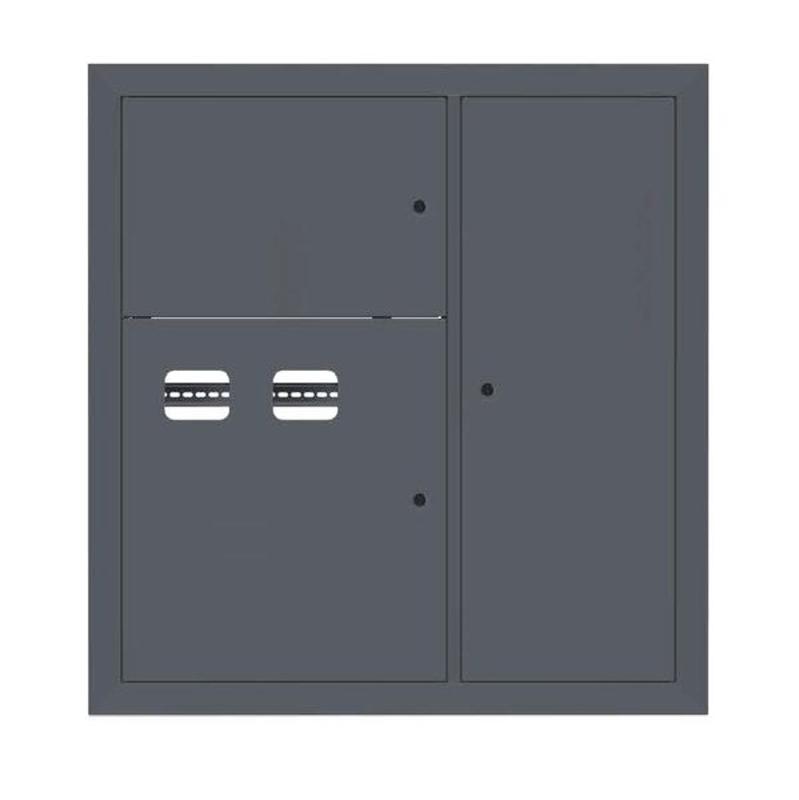 Щит этажный 2 кв. RAL7016 (1000х950х150)  PROxima |mb29-v-2-ral7016| EKF — фото 1 | Sento