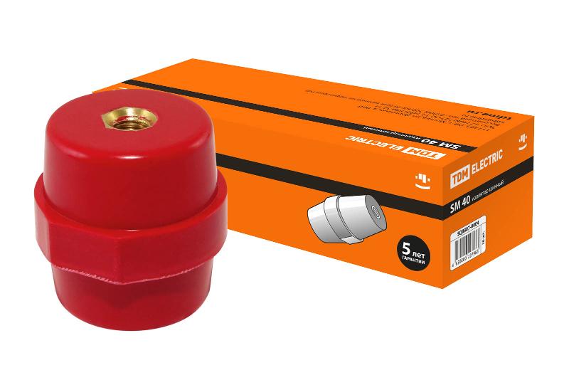 Изолятор SM40 силовой Н40хD40хМ8мм  | SQ0807-0004 | TDM — TDM ELECTRIC