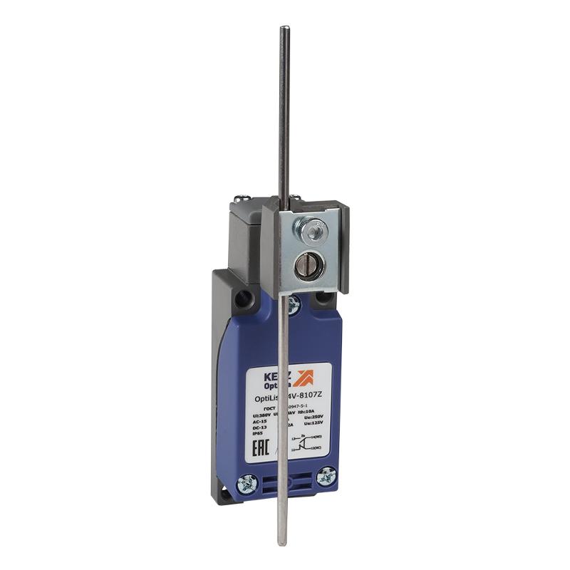 Выключатель концевой OptiLiS D4V-8107Z шток регулируемый металлический XCKP2153P16 | 365294 | КЭАЗ — КЭАЗ (Курский электроаппаратный завод)