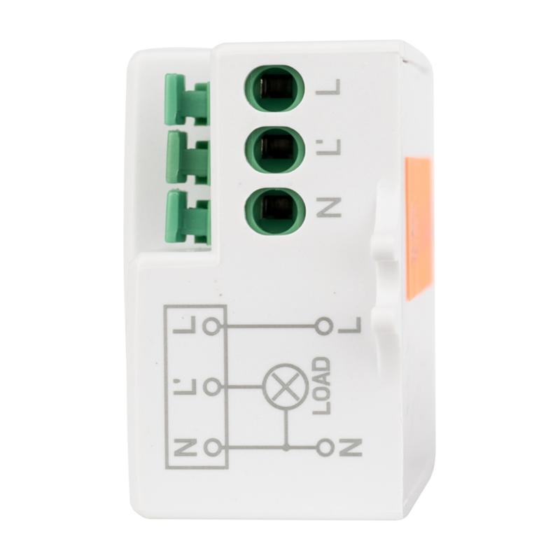 Микроволновый датчик движения белый 1200Вт 360гр. до 8м IP20 MW-706 EKF | dd-mw-706 | EKF — миниатюра 4