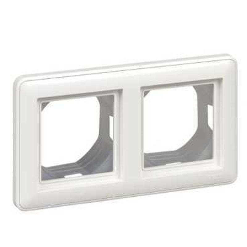 W59 Aqua Белый Рамка 2-ая IP44 | KD-2B-18 | SE — Systeme Electric