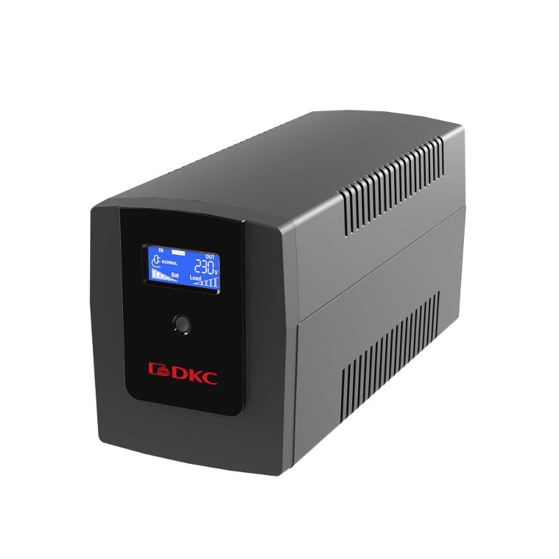 ИБП Info LCD, 1500 ВА, Schuko (3), USB + RJ45 | INFOLCD1500S | DKC — DKC (ДКС)