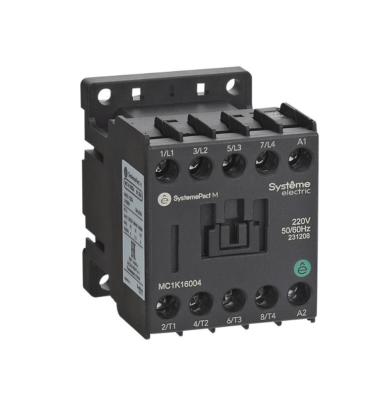 КОНТАКТОР MC1K 4P(4НО) 16A AC110V 50/60Hz | MC1K16004F7 | Systeme Electric — миниатюра 1