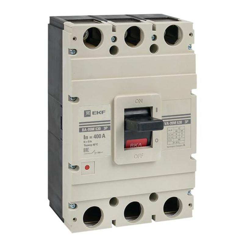 Выключатель автоматический ВА-99М 630/500А 3P 5In 50кА EKF PROxima | mccb99-3P5In630-500m | EKF — EKF