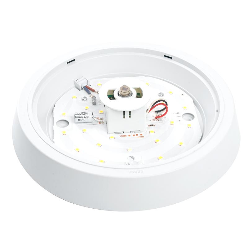 Светильник светодиодный накладной круглый с ИК-датчиком , 15W, 1200Lm, 6500K, в пластиковом корпусе, IP20, AL3022 | 41793 | FERON — миниатюра 2