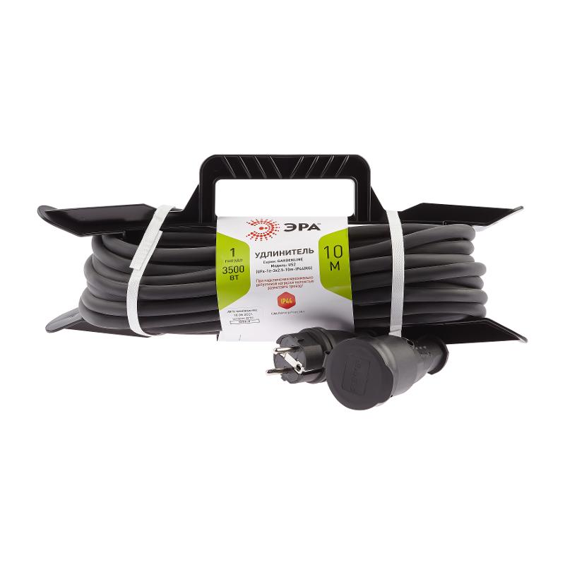 UFx-1e-3x2,5-10m-IP44(KG) Удлинитель силовой на рамке c/з 1 гн 10м КГ 3х2.5 (6/144) | Б0050870 | ЭРА — миниатюра 2