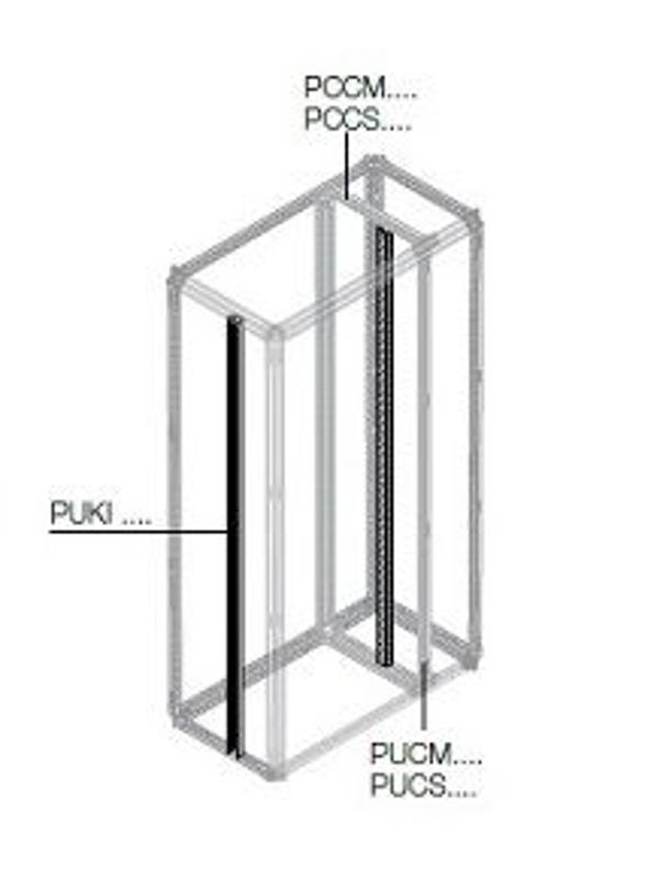 Профиль промежут.уст.комплектов H=2000мм|1STQ008040A0000 | ABB — миниатюра 2