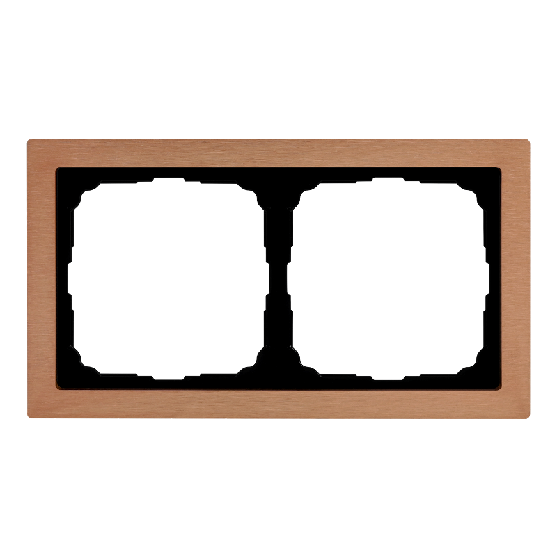 ArtGalery Pure Медь Рамка 2-постовая , металл | GAL312502 | SE — Systeme Electric