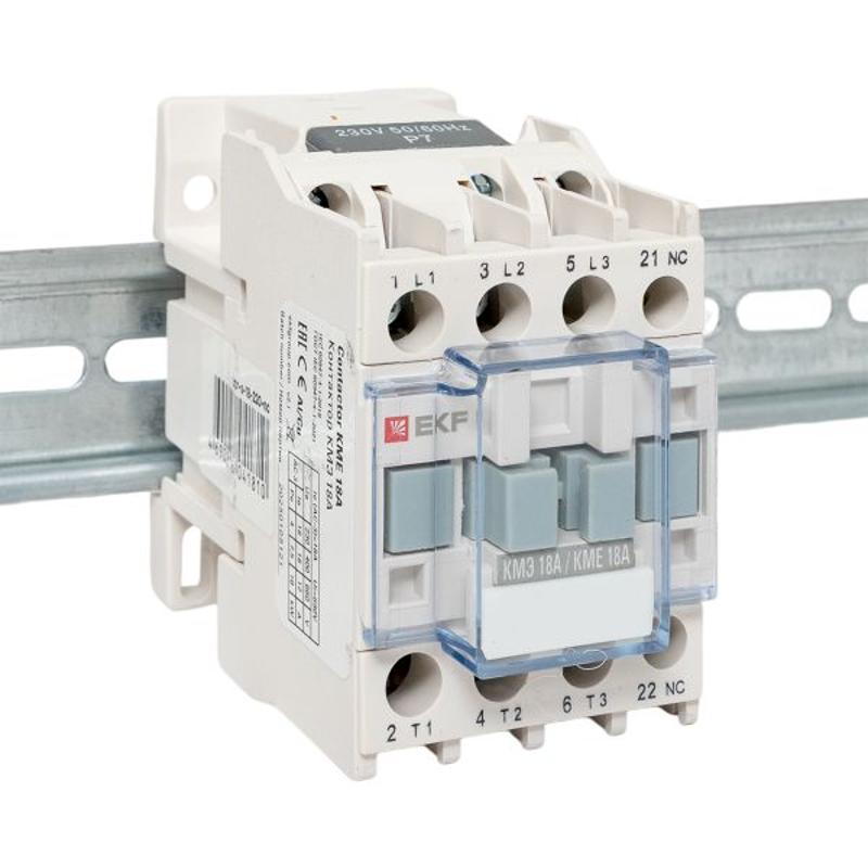 Контактор малогабаритный КМЭ 18А 220В 1NC EKF PROxima | ctr-s-18-220-nc | EKF — миниатюра 17