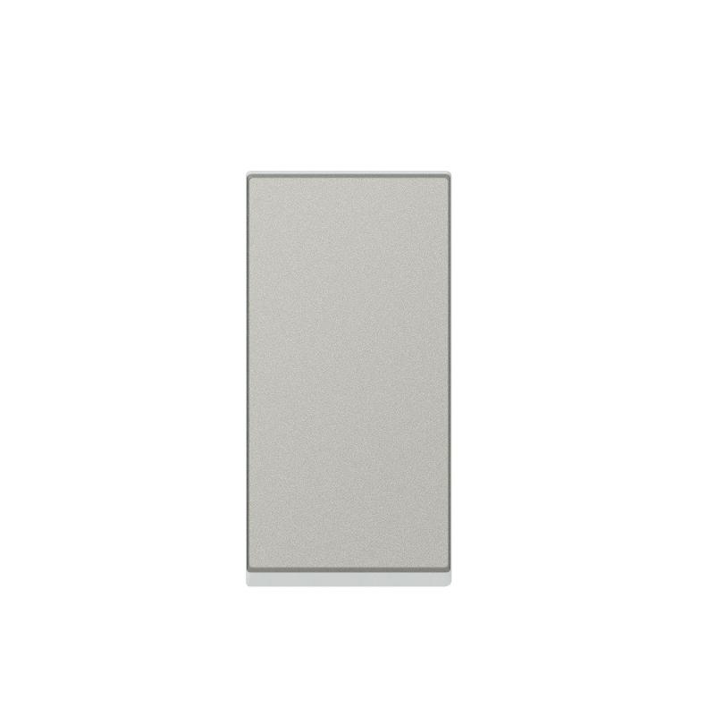 Кнопочный выключатель - Mosaic - 1 модуль - 6 A - алюминий | 079230L | Legrand — Legrand