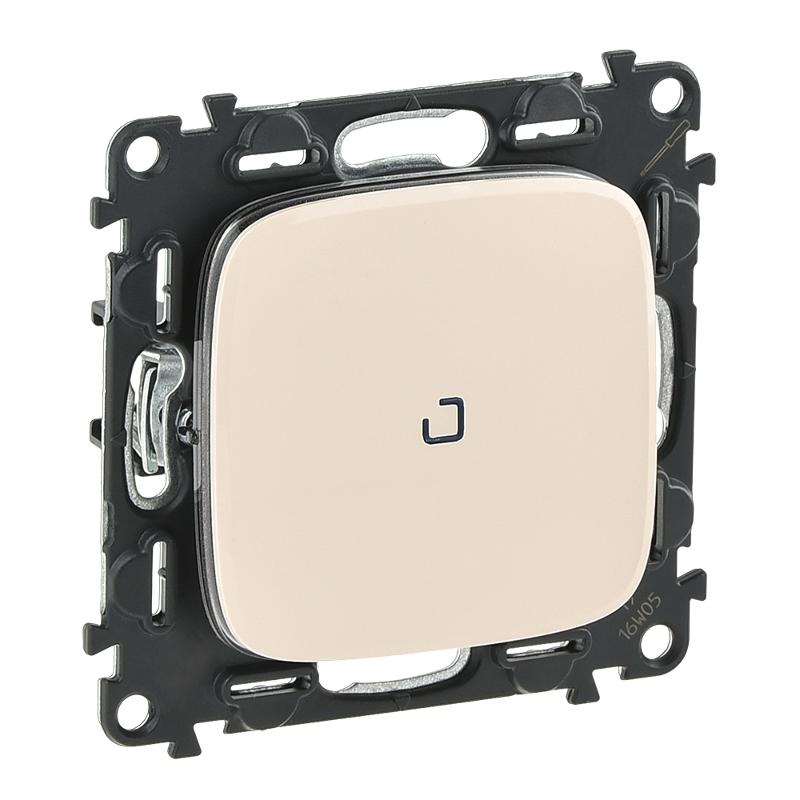 Valena ALLURE DIY Сл.кость Переключатель 1-клавишный с подсветкой 10А 250В | 752826 | Legrand — Legrand