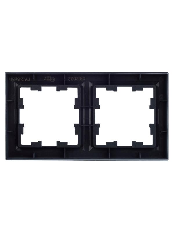 BRITE Рамка 2-ая РУ-2-БрМ маренго | BR-M22-K35 | IEK — миниатюра 5
