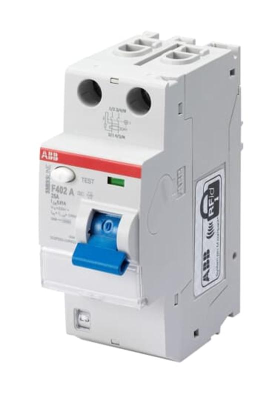Выключатель дифференциальный (УЗО) F402APR40/0.03 | 2CSF502410R1400 | ABB — ABB