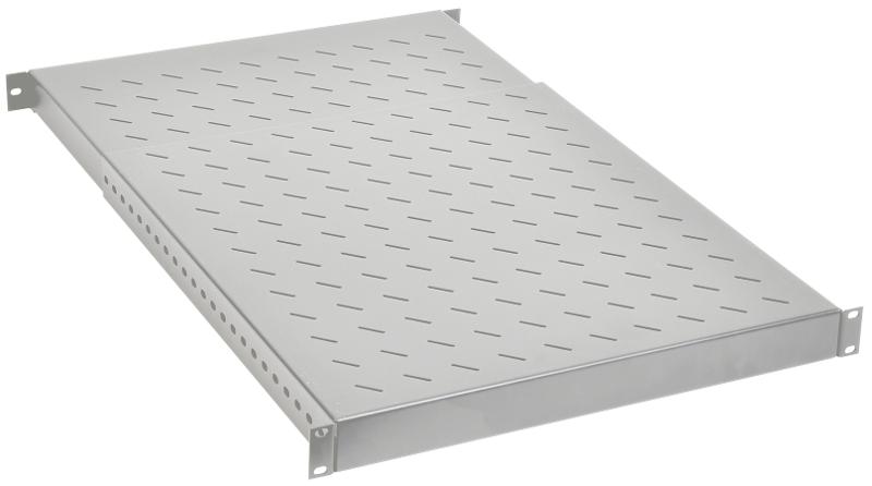 ITK by ZPAS Полка стац. 19" 1U регул. 150кг 500-900мм сер. | ZP-FS35-S-1U-59 | ITK — ITK