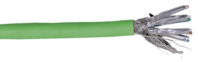 Кабель связи витая пара S/FTP, кат.6A 4х2х23AWG solid, ПВХ, 305м, серый | LC1-C6A04-611 | ITK — миниатюра 2