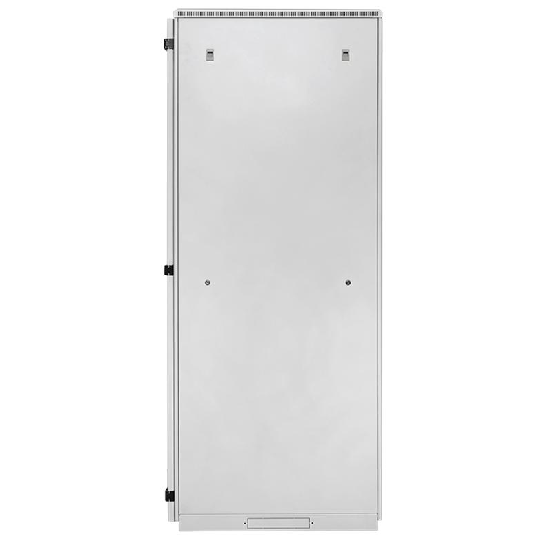 Шкаф напольный 19" TERACOM PRO 18U 600x600 мм двери стеклянная с замком-ручкой и металлическая серый |TRP-NTC-1866-41G| EKF — миниатюра 11