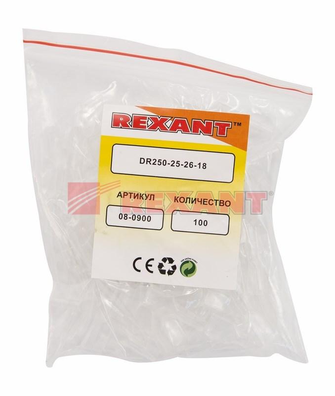 Изолятор для плоской клеммы (L - 26 мм) | 08-0900 | REXANT — миниатюра 2