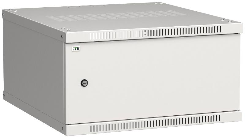 Шкаф LINEA WE 6U 600x650мм дверь металл серый | LWE3-06U67-MF | ITK — ITK