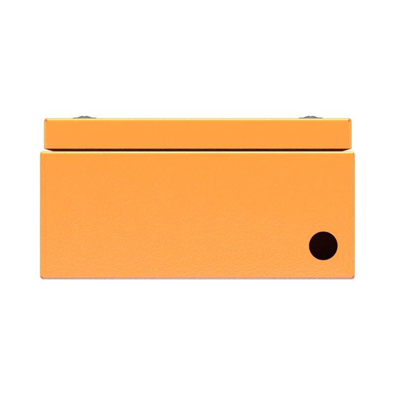 Коробка распределительная стальная FS огн., IP66,150х150х80мм,4р, 450V,6A, 4мм.кв. с гладкими стенками и клеммниками | FSB30404 | DKC — миниатюра 3
