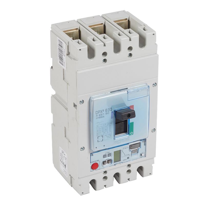 Выключатель автоматический DPX3 630 - эл. расцепитель Sg - 50 кА - 400 В~ - 3П - 630 А | 422150 | Legrand — Legrand