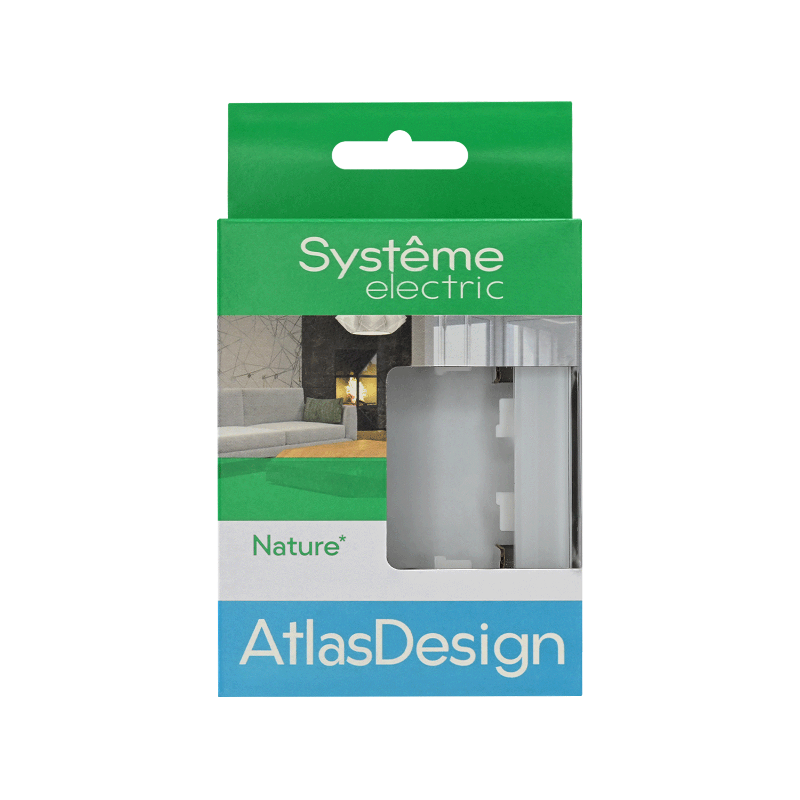 AtlasDesign Nature Белый Рамка 1-ая, стекло |ATN320101| SE — миниатюра 10