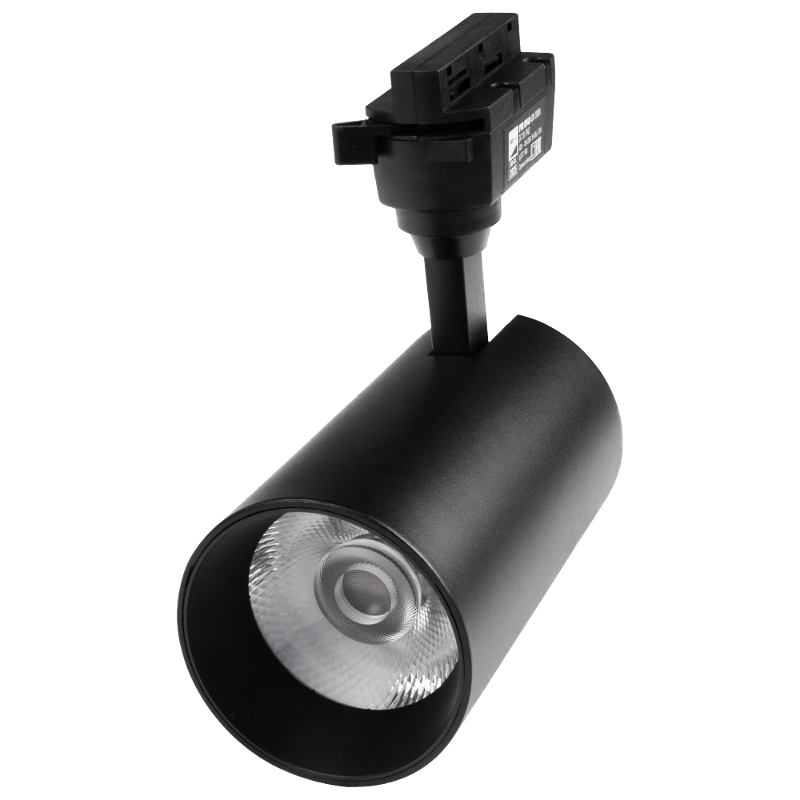 Светильник светодиодный трековый однофазный PTR 0740 40w 3000K 24° BL (чёрный) IP40 — миниатюра 1
