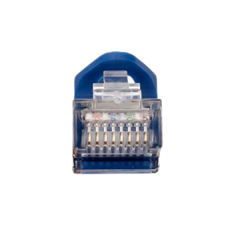 Патч-корд TERACOM PRO Cat.5E экранированный FTP оболочка LSZH серый (2,0м) | TRP-5EFTP-LSH-2M-GY | EKF — миниатюра 3