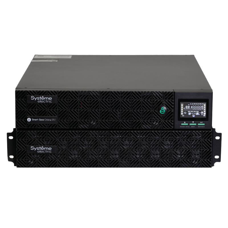 ИБП Smart-Save Online SRV Systeme Electric 10000 ВA, 10000 Вт, 230 В, 1:1, 2U+2U, 16 шт. АКБ, 12В 9А | SRVSE10KRTXLIG2 | SE — миниатюра 2