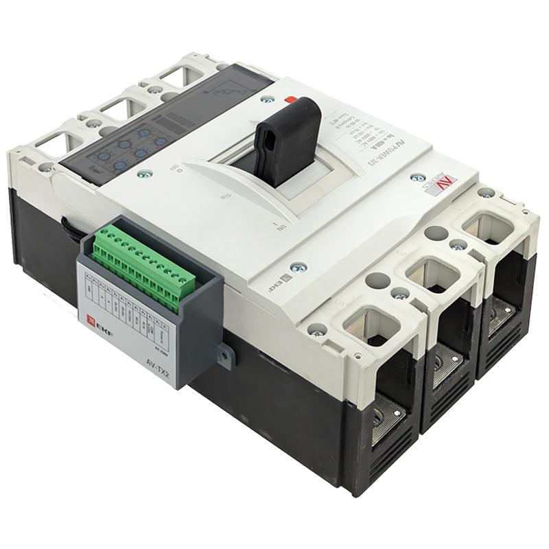 Выключатель автоматический AV POWER-3/3 400А 100kA ETU2.2 AVERES | mccb-33-400H-2.2-av | EKF — миниатюра 2