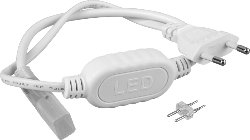 Драйвер для светодиодных лент LED NLS-power cord-2835-220V-NEONLED недиммируемый 450Вт 220В IP65 | 71934 | Navigator — фото 1 | Sento