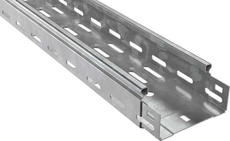 ESCA Лоток перфорированный 50х100х2000 HDZ | CLP10-050-100-2-M-HDZ | IEK - ( ротация на ES5-12-050-100-2-07-HDZ ) — IEK (ИЭК)