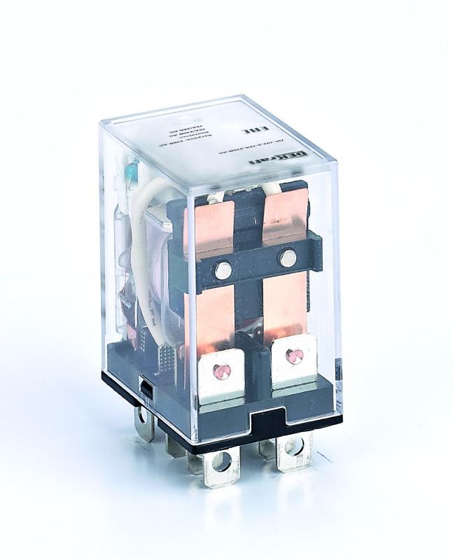 Промежуточное реле 2 конт. с LED инд. 10А 6В DC ПР-102 | 23902DEK | DEKraft — фото 1 | Sento