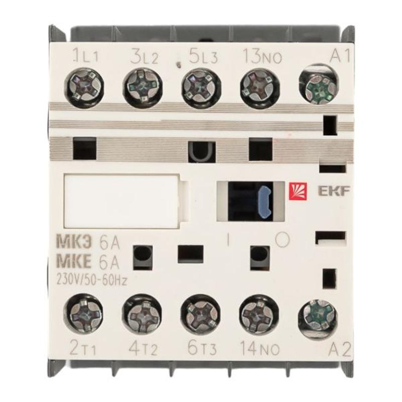 Миниконтактор МКЭ 6А 230В 1NO EKF PROxima | Mctr-s-6-230 | EKF — миниатюра 17