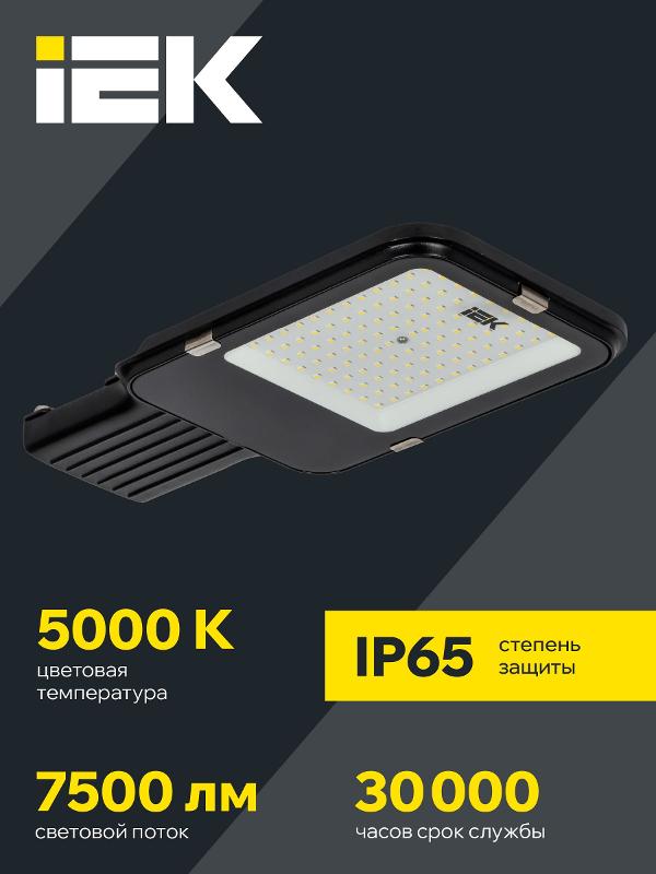 Светильник светодиодный консольный ДКУ 1013-75Д 5000К IP65 | LDKU1-1013-075-5000-K03 | IEK — миниатюра 2