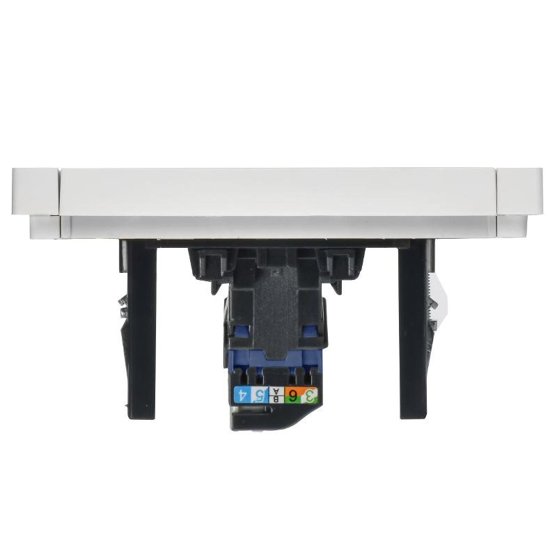 FORTE&PIANO Розетка комп. RJ45 кат.6 FP231 белый | FP-K10-2-K01 | IEK — миниатюра 5