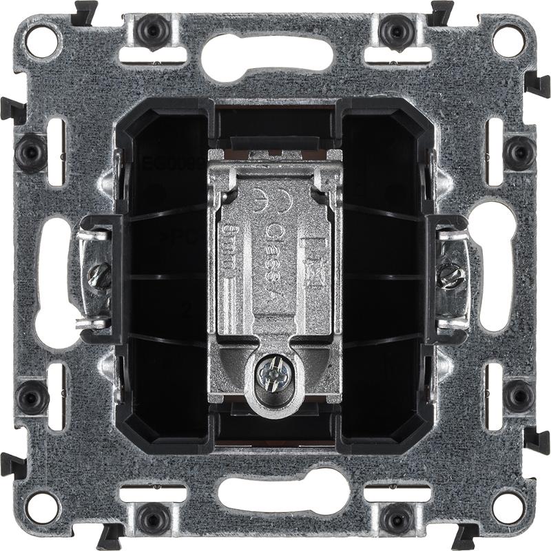 Valena ALLURE DIY Белый Розетка TV "звезда" 0-2400 Мгц — миниатюра 2