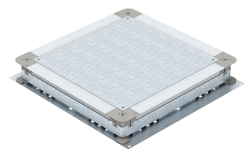 Монтажное основание UZD350-3 (h=70-125 мм) 510x467x70 мм (сталь) (UZD 350-3) | 7410034 | OBO Bettermann — OBO Bettermann
