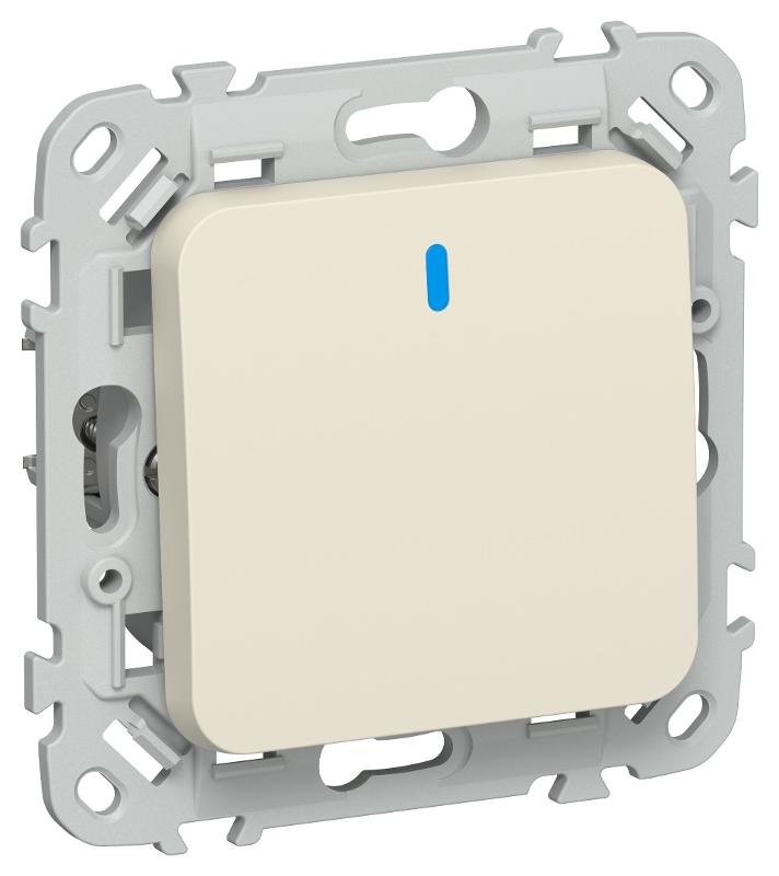 FLITE Переключатель 1-клавишный с индикацией 10А ВС61-1-1-ФлСл сливочный | FI-V12-1-10-1-K86 | IEK — IEK (ИЭК)