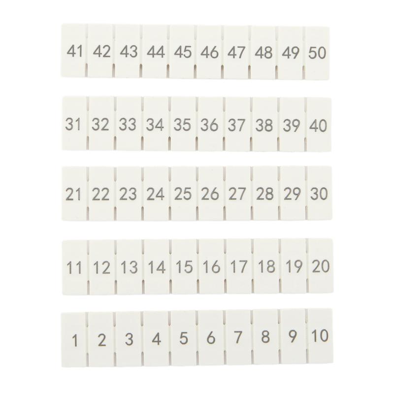 Маркировка для клемм 2.5 UT 1-50| scr-ut-mrk-2,5-1-50 | EKF — миниатюра 10