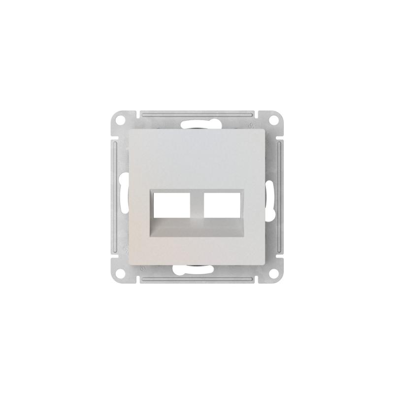 AtlasDesign Жемчуг Накладка двойная для информационных функций типа Keystone | ATN000490 | SE — миниатюра 3