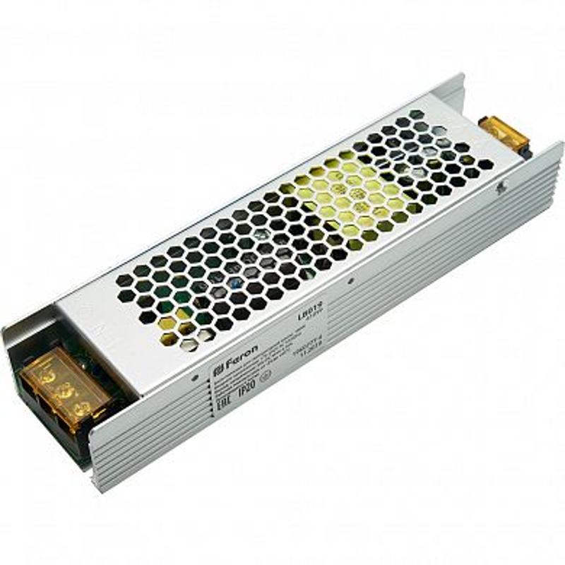 Трансформатор электронный для светодиодной ленты 100W 24V (драйвер), LB019 | 41059 | Feron — фото 1 | Sento