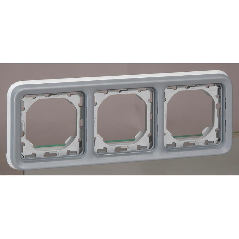 Plexo Белый Коробка 1-ая для наружного монтажа IP55 — миниатюра 2