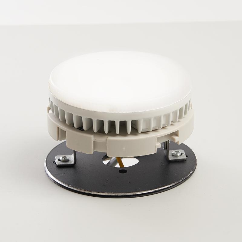 Светильник потолочный под лампу макс 12W, 230V, GX53, черный, HL360 | 41993 | FERON — миниатюра 3