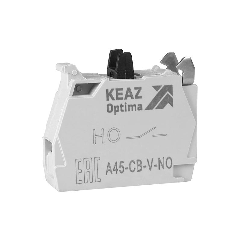 Контактный блок OptiSignal D22 A45-CB-V-NO 1НО винтовой зажим ZBE101 |332200| КЭАЗ — КЭАЗ (Курский электроаппаратный завод)
