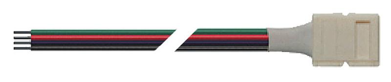 Коннектор для светодиодной ленты LED PLSC-10x4/20 (5050 RGB) 10 штук в упаковке | 1013767 | Jazzway — фото 1 | Sento