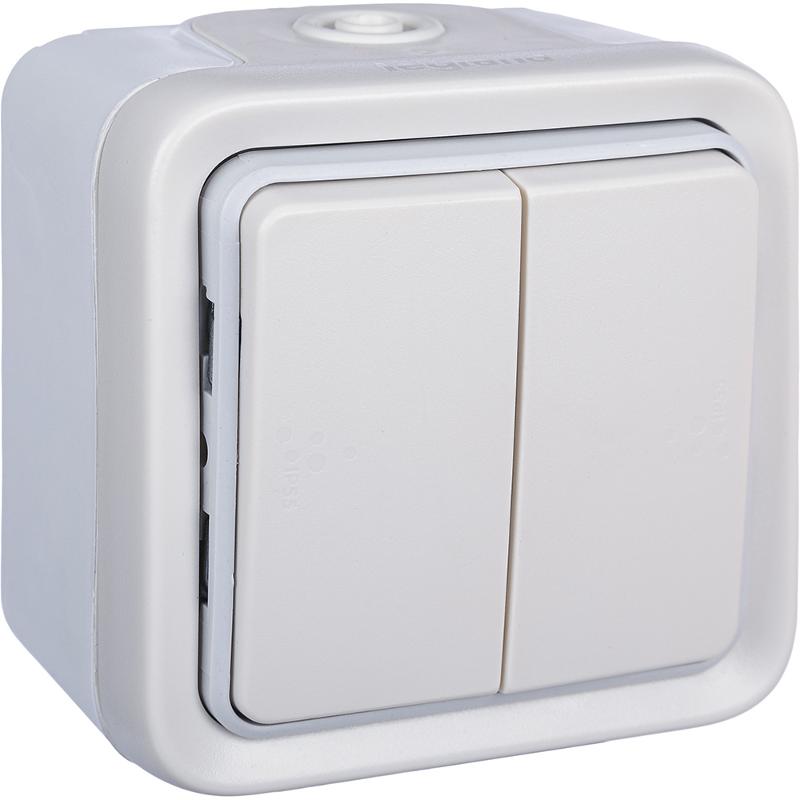 Plexo Белый Коробка 1-ая для наружного монтажа IP55 — миниатюра 11